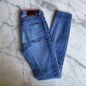 Madewell High Riser Skinny Jeans size 25